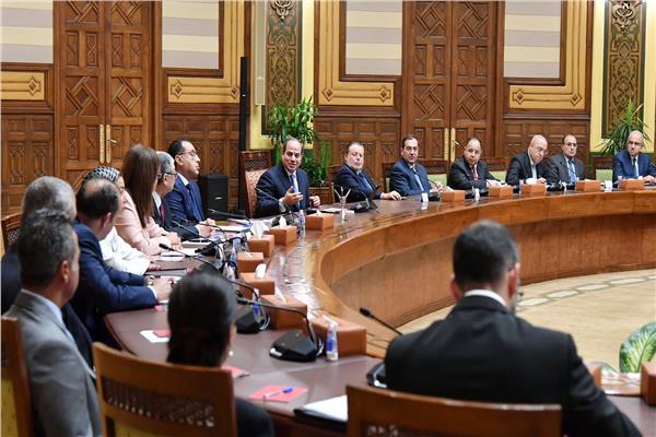 لقاء رجال الأعمال المصريين مع الرئيس السيسي