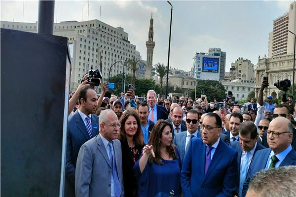 رئيس الوزراء ومحافظ القاهرة يفتتحان مشروع كايرو بايك بالتحرير   