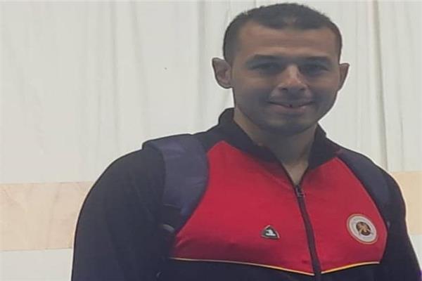 ابراهيم أحمد لاعب منتخب مصر لرماية البندقية