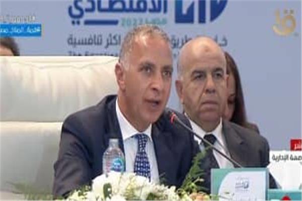  أحمد السويد خلال فعاليات المؤتمر الاقتصادي مصر 2022