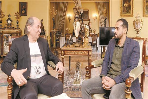 د. خالد قنديل خلال حواره مع «الأخبار»