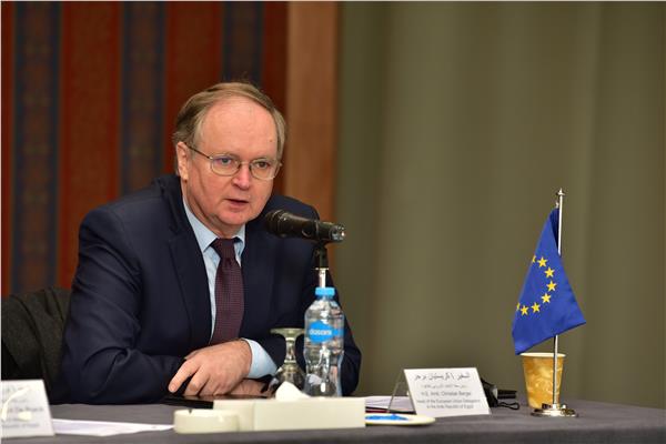  كريستيان برجر سفير الاتحاد الأوروبي في مصر