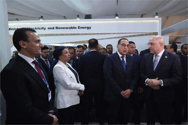 خلال افتتاح جناح وزارة الإسكان ضمن فعاليات مؤتمر تغير المناخ "COP27"