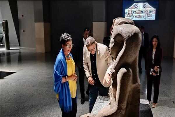  وفود رسمية تزور متحف شرم الشيخ