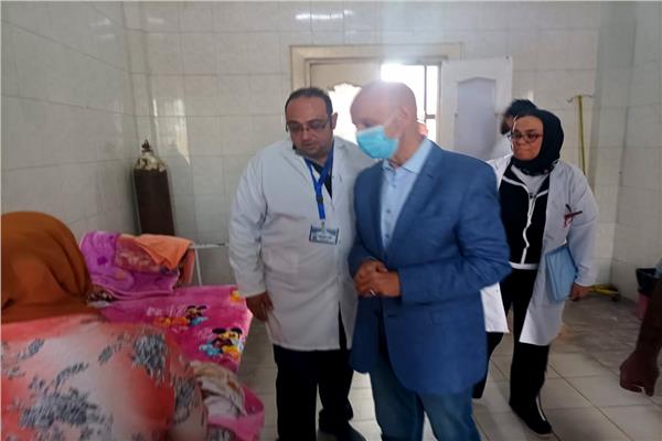 وكيل وزارة الصحة بالشرقية يتفقد  مستشفيات ههيا وأبو كبير وفاقوس 