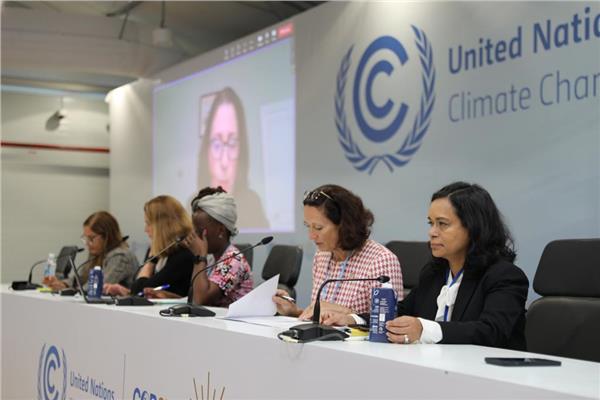 جلسة تسريح التمويل المناخى المراعي لاحتياجات المرأة 