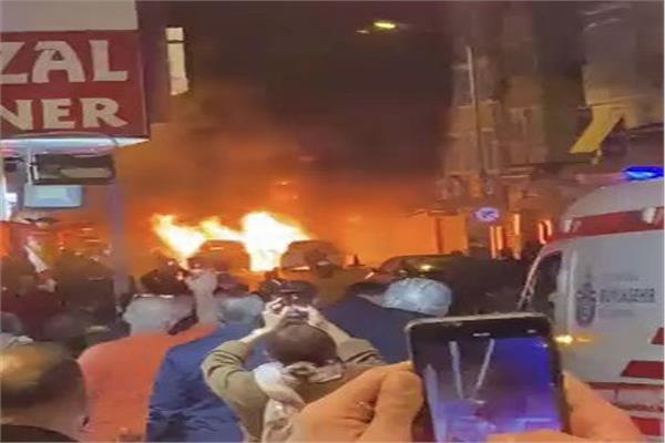 انفجار في منطقة حي الفاتح في مدينة اسطنبول