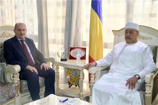 السفير المصري بنجامينا يلتقي وزير الخارجية التشادي