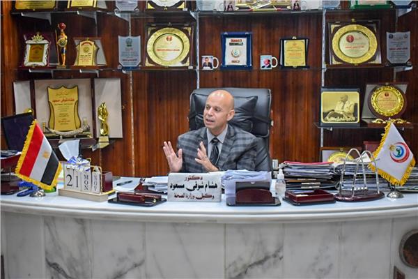الدكتور هشام شوقي مسعود وكيل وزارة الصحة بالشرقية