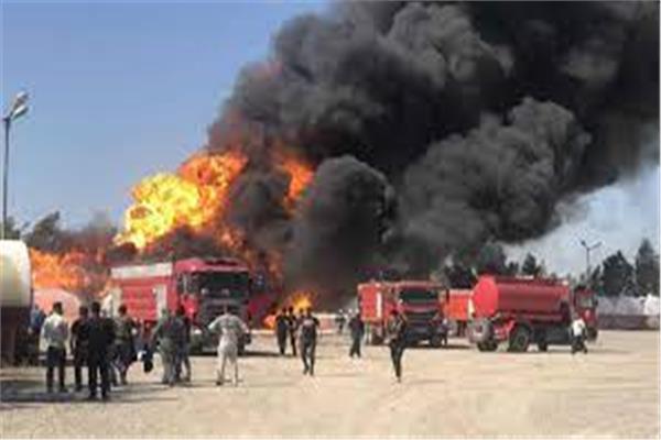 حريق دهوك العراقية