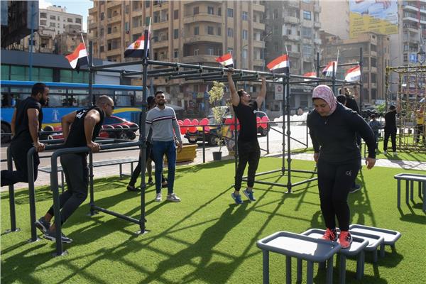 محافظ الإسكندرية يفتتح أول ملعب كروس فت بالمجان