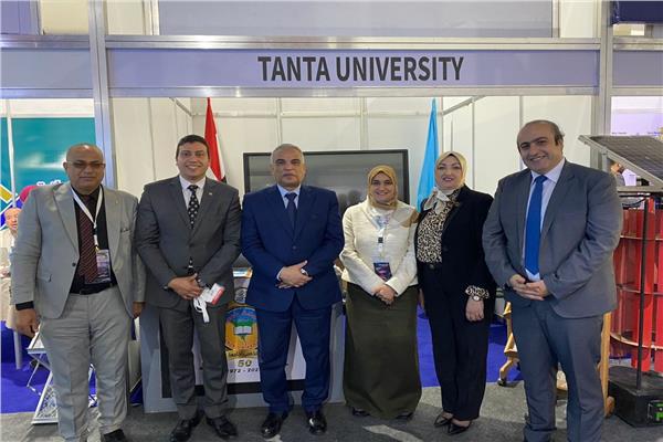 جامعة طنطا تشارك في مؤتمر ومعرض القاهرة الدولي للتكنولوجيا 2022