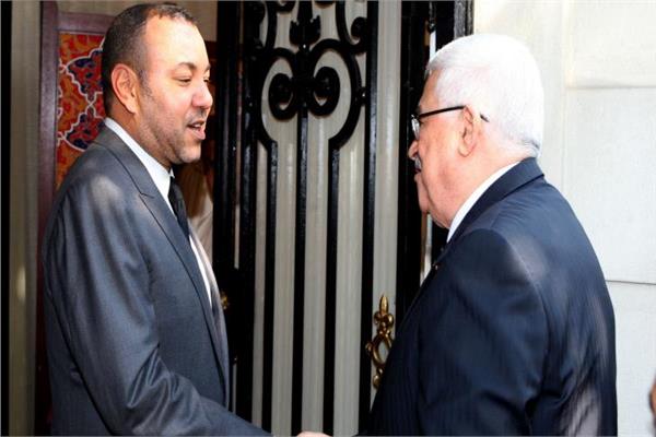 محمود عباس والملك محمد السادس