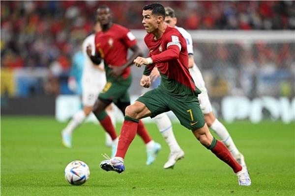 صورة من مباراة البرتغال وأوروجواي