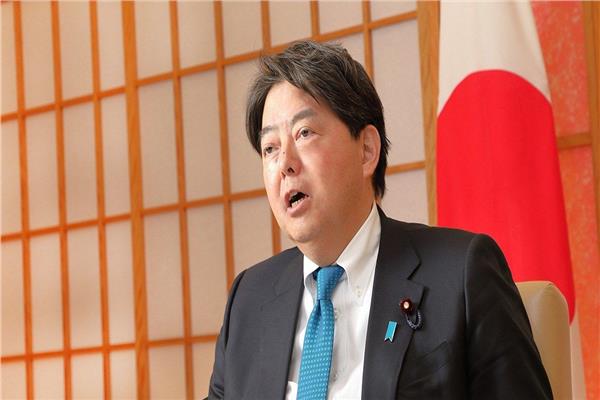  وزير الخارجية الياباني يوشيماسا هاياشي