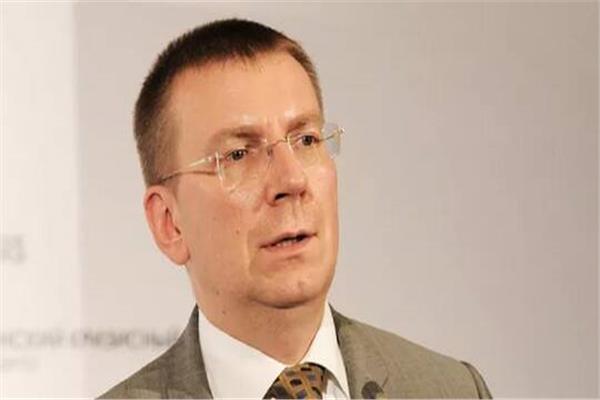  وزير خارجية لاتفيا إدجار رينكيفيكس