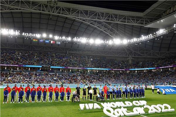 صورة من مباراة أوروجواي وغانا 