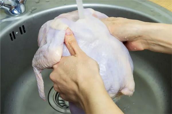 طهو الدجاج وتنظيفه 