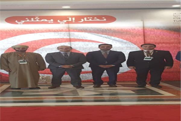 اللواء طارق نصير خلال لقاءه بوفد البرلمان العربي