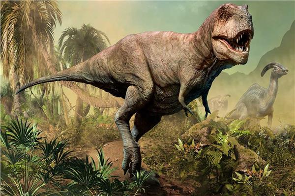 حيوان ثديي يفترسه ديناصور