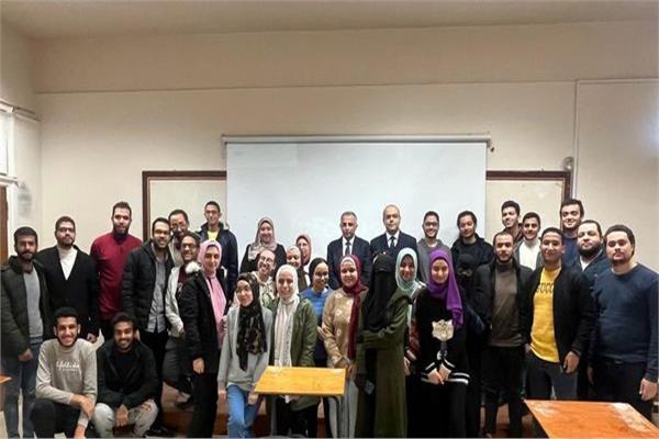 محاضرة تعريفية عن دور الهيئة وبناء ثقافة الامان بهندسة الاسكندرية