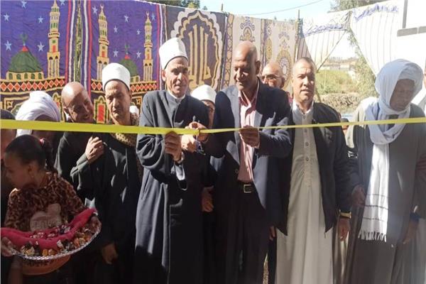 افتتاح مسجد الزهراء بقرية المنشية الجديدة باسوان