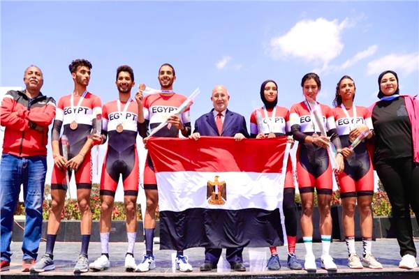 منتخب مصر يحصد 8 ميداليات