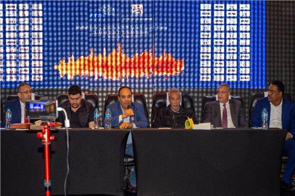 المؤتمر الصحفي للبطولة العربية للأندية لتنس الطاولة