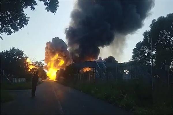 انفجار صهريج وقود قرب جوهانسبرج بجنوب افريقيا