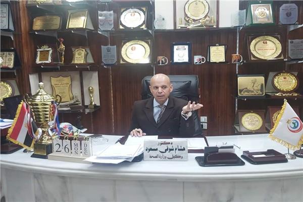 الدكتور هشام شوقي مسعود وكيل وزارة الصحة بالشرقية