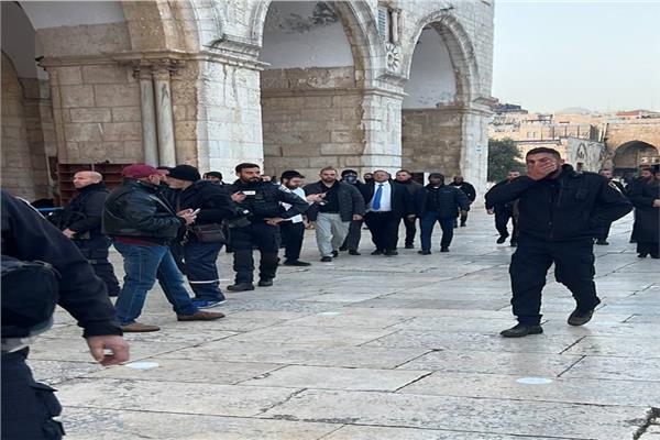 اقتحام وزير الأمن الإسرائيلي بن جفير للمسجد الأقصى