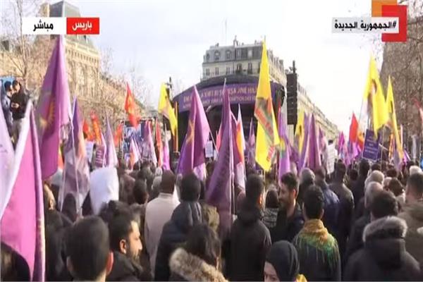  مسيرة احتجاجية جديدة للأكراد في باريس