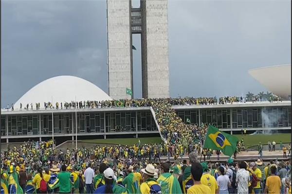 اقتحم أنصار الرئيس البرازيلي السابق بولسونارو للكونجرس