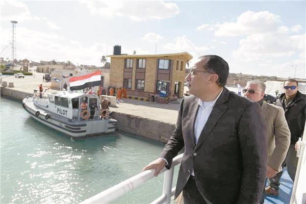 د. مصطفى مدبولى خلال زيارته لمحافظة شمال سيناء