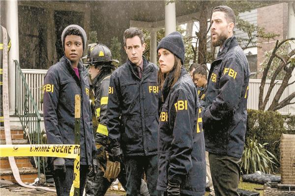 مشهد من مسلسل FBI