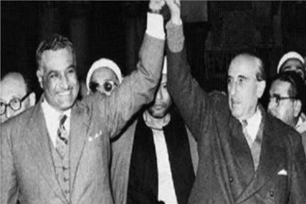 كمال رمزي استينو مع جمال عبد الناصر