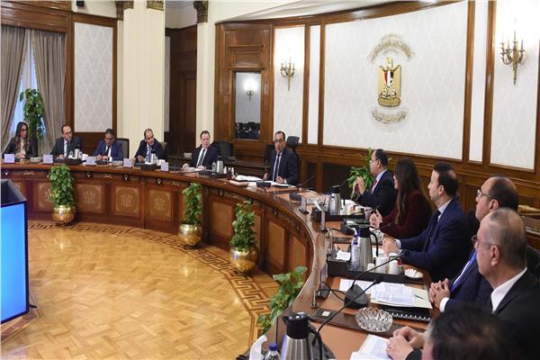 رئيس مجلس الوزراء الدكتور مصطفى مدبولي خلال الاجتماع