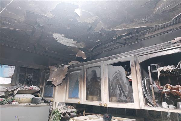 حريق داخل منزل الفنانة جواهر
