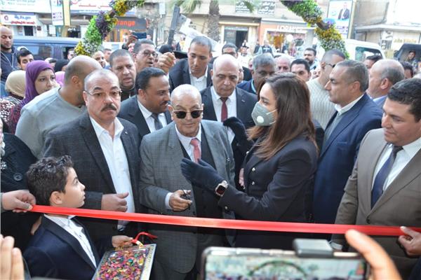 الدكتورة نهال بلبع  نائب محافظ البحيرة، بإفتتاح معرض "أهلاً رمضان"