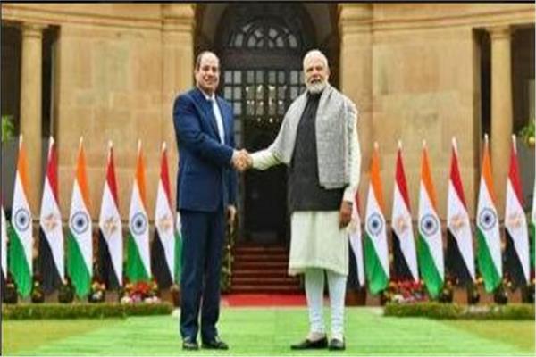 زيارة الرئيس السيسي للهند  