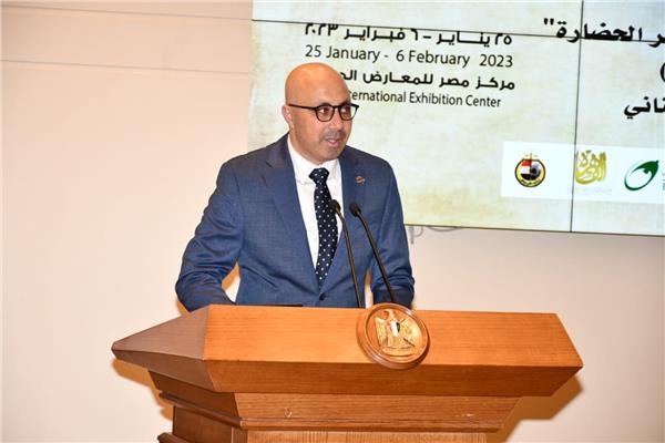 الدكتور أحمد بهي الدين العساسي رئيس الهيئة المصرية العامة للكتاب