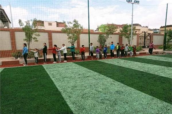  انطلاق المشروع القومي للقوافل الرياضية في قرى حياة كريمة بالشرقية  