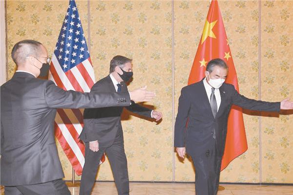  لقاء مرتقب بين وزير الخارجية الأمريكى ونظيره الصينى غدا الأحد