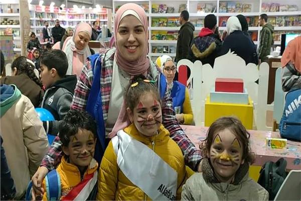 جناح المجلس القومي للطفولة والأمومة بمعرض القاهرة الدولي للكتاب 