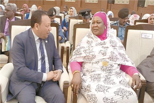 وزيرة الاستثمار فى السودان خلال حوارها