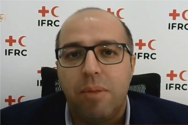 الدكتور حسام فيصل، رئيس وحدة الكوارث بالهلال الأحمر في بيروت