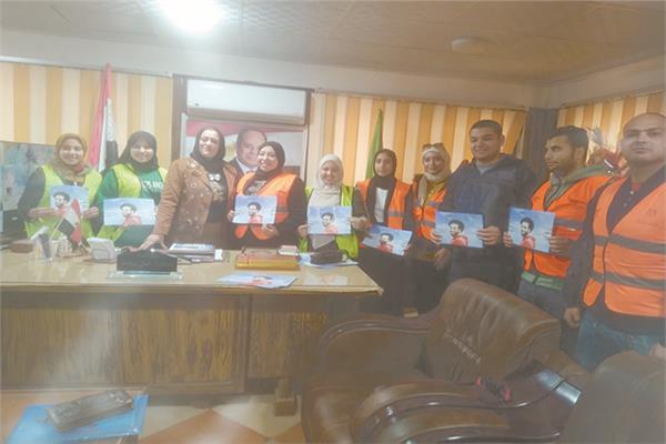 المشاركين في مبادرة «قرية بلا إدمان»