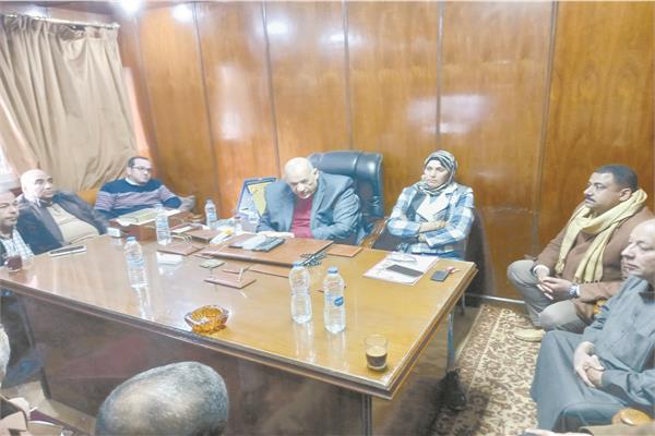 اجتماع الشعبة العامة للمخابز برئاسة عبد الله غراب