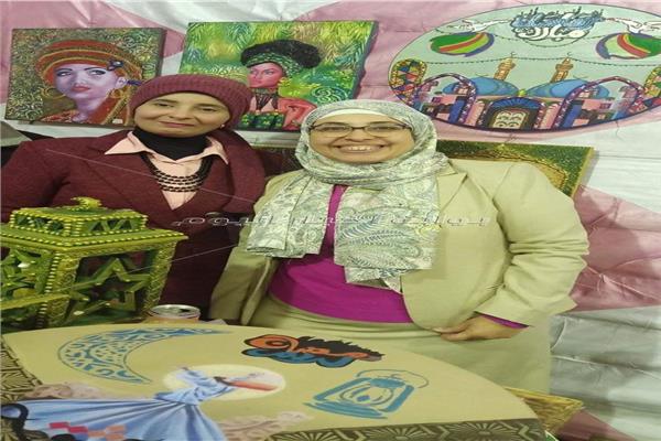 افتتاح معرض المشغولات اليدوية بحديقة الشيخ زايد بالإسماعيلية 