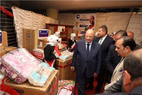محافظ القاهرة يشهد حفل مستقبل وطن للتسليم هدية الرئيس عبدالفتاح السيسي   